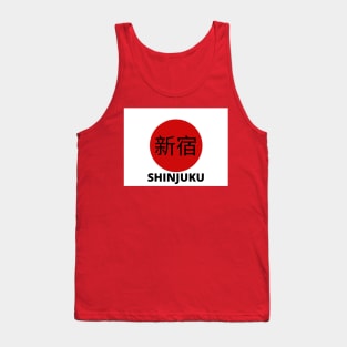 Shinjuku in Kanji Tank Top